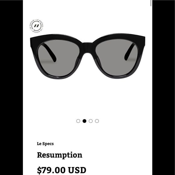 ROVE black cat eye sunglass UV 400 Protect… - Picture 2 of 10